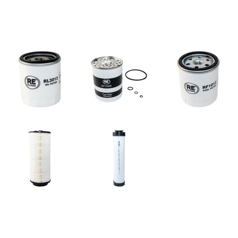 Filter Kit for Volvo L 30 B PRO (Z/X) Filter Service Kit Air Oil Fuel Filters with Volvo D3.6D TIER3 engine