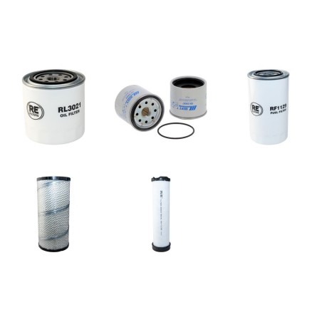 VOLVO L 30 G/GS Filter Service Kit Air Oil Fuel Filters w/VOLVO D3.3H Eng.   YR  2013-