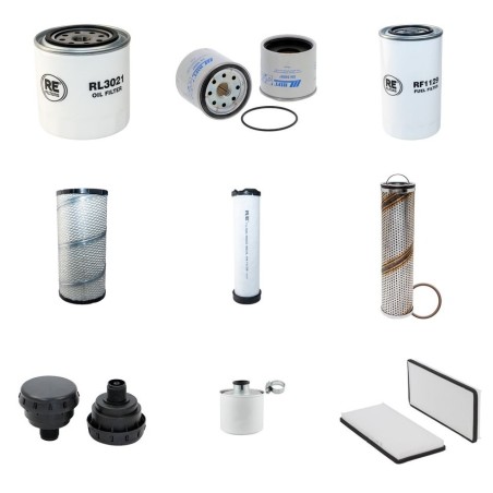 Filter Kit for Volvo L 35 G/GS Filter Service Kit with Volvo D3.3H engine  YR 2013-
