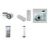 Filter kit suitable for CAT 908H with CAT C3.4 Engine Serial No LMD1- YR 2014