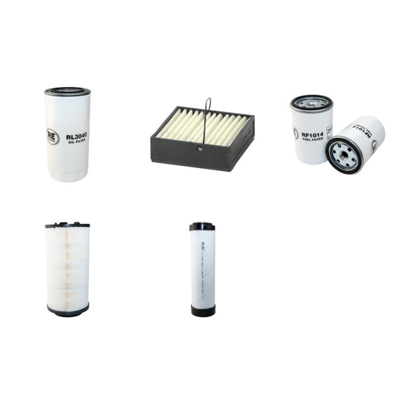Filter Kit for Volvo L 45 B Filter Service Kit Air Oil Fuel Filters with Deutz BF4M1013E engine  YR 1998-