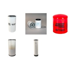 VOLVO L45F Filter Service Kit Air Oil Fuel Filters w/VOLVO D