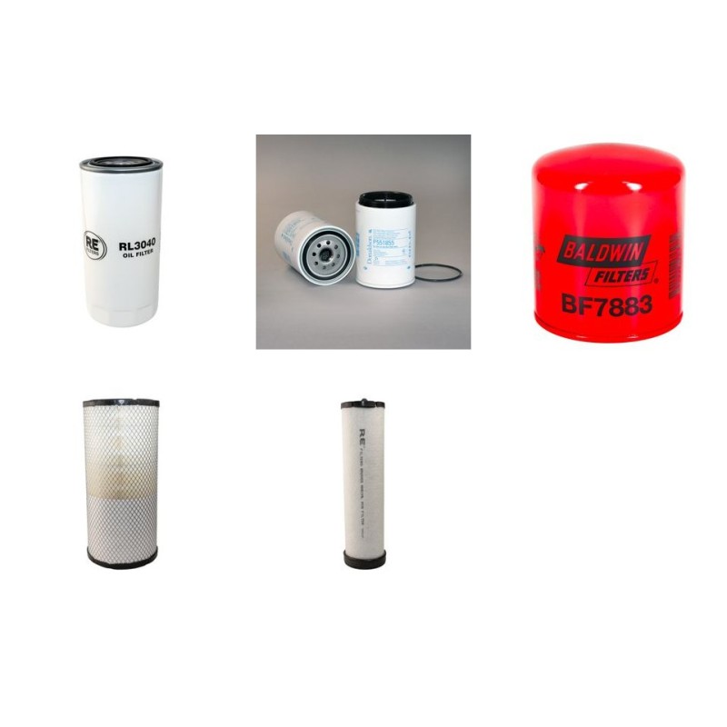 VOLVO L 45 F Filter Service Kit Air Oil Fuel Filters w/VOLVO D 5D-CAE3 Eng.   YR  1998-