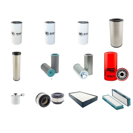Filter Kit for Volvo L 60 G Filter Service Kit with Volvo D6H TIER 4I STUFE IIIB engine