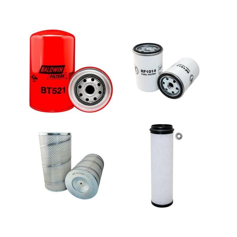 VOLVO L 70 Filter Service Kit Air Oil Fuel Filters w/VOLVO TD 45B Eng.