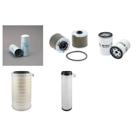 VOLVO L 90 C Filter Service Kit Air Oil Fuel Filters w/VOLVO TD63KBE Eng.