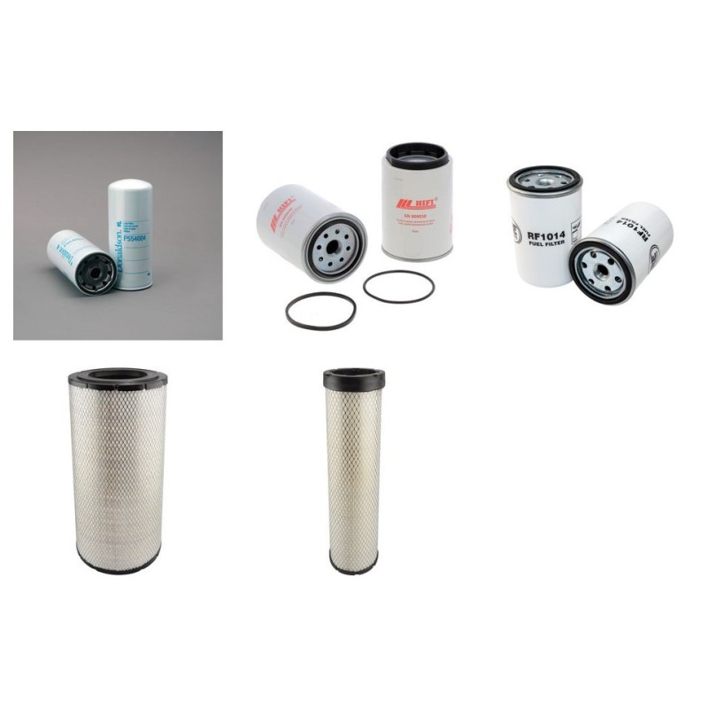 VOLVO L 90 D Filter Service Kit Air Oil Fuel Filters w/VOLVO Eng.