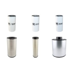 Filter Kit for Volvo L 90 G Filter Service Kit with Volvo D6H TIER 4I STUFE IIIB engine