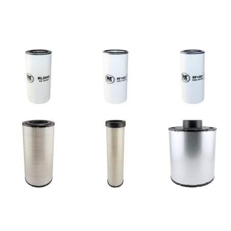 Filter Kit for Volvo L 90 G Filter Service Kit with Volvo D6H TIER 4I STUFE IIIB engine