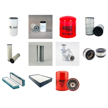 Filter Kit for Volvo L 110 E Filter Service Kit with Volvo D7DLBE2 engine