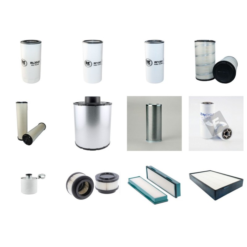 Filter Kit for Volvo L 110 E Filter Service Kit  Serial No  2459-