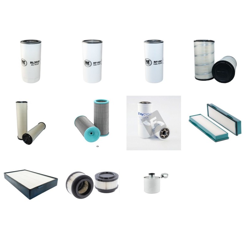Filter Kit for Volvo L 110 F Filter Service Kit with Volvo D7ELBE3 engine  YR 2007-