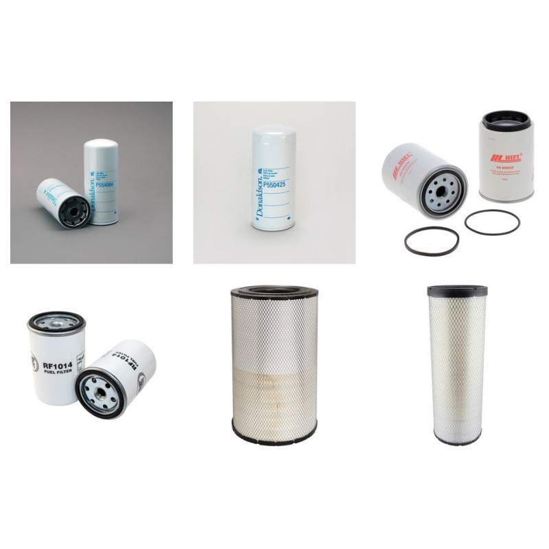 Filter Kit for Volvo L 150 D Filter Service Kit Air Oil Fuel Filters with Volvo TD 103 engine