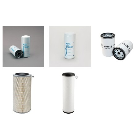 Filter Kit for Volvo L 160 Filter Service Kit Air Oil Fuel Filters with Volvo TD 101G engine