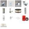 Filter Kit for Volvo L 180 C Filter Service Kit with Volvo TD122KHE engine Serial No  3647-