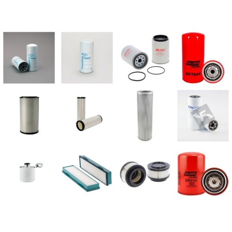 Filter Kit for Volvo L 180 E Filter Service Kit with Volvo D12C engine