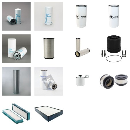 Filter Kit for Volvo L 180 G Filter Service Kit with Volvo D 13H TIER 4 engine