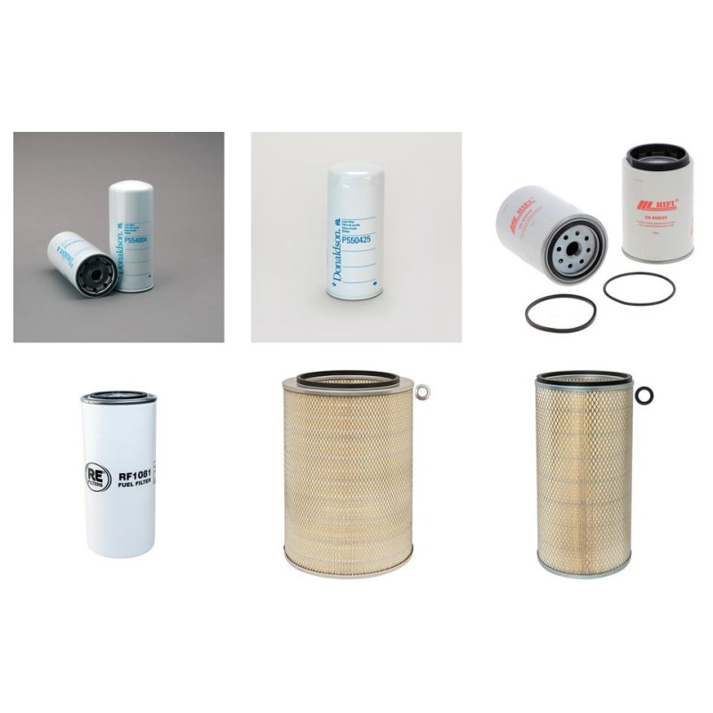 Filter Kit for Volvo L 330 E Filter Service Kit with Volvo D16B LAE2 engine  YR 1.02-