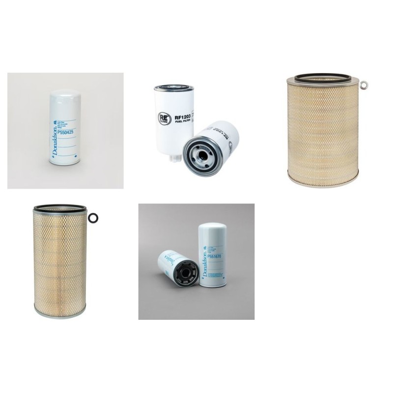 Filter Kit for Volvo L 480 (B) Filter Service Kit with Cummins VTA 28-C engine