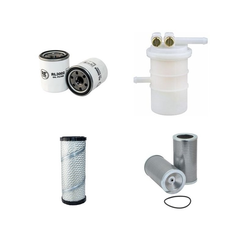 Filter Kit for Volvo LC 35 Filter Service Kit with Mitsubishi engine