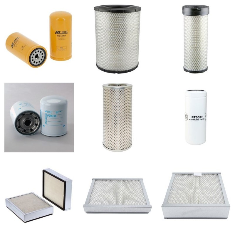 Filter kit suitable for CAT 924F with CAT Engine Serial No 6MN1-
