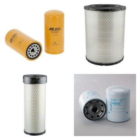 Filter kit suitable for CAT 924F with CAT Engine Serial No 6MN1- Air Oil Fuel Filters