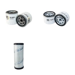 Filter kit for Wacker DPU130Le Air Oil Fuel Filters with Lombardini LDW 1404/B7 Engine
