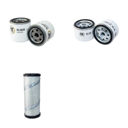 WACKER DPU 130Le Filter Service Kit Air Oil Fuel Filters w/Lombardini LDW 1404/B7 Eng.