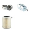 WACKER DPU 7060 Filter Service Kit Air Oil Fuel Filters w/FARYMANN Eng.