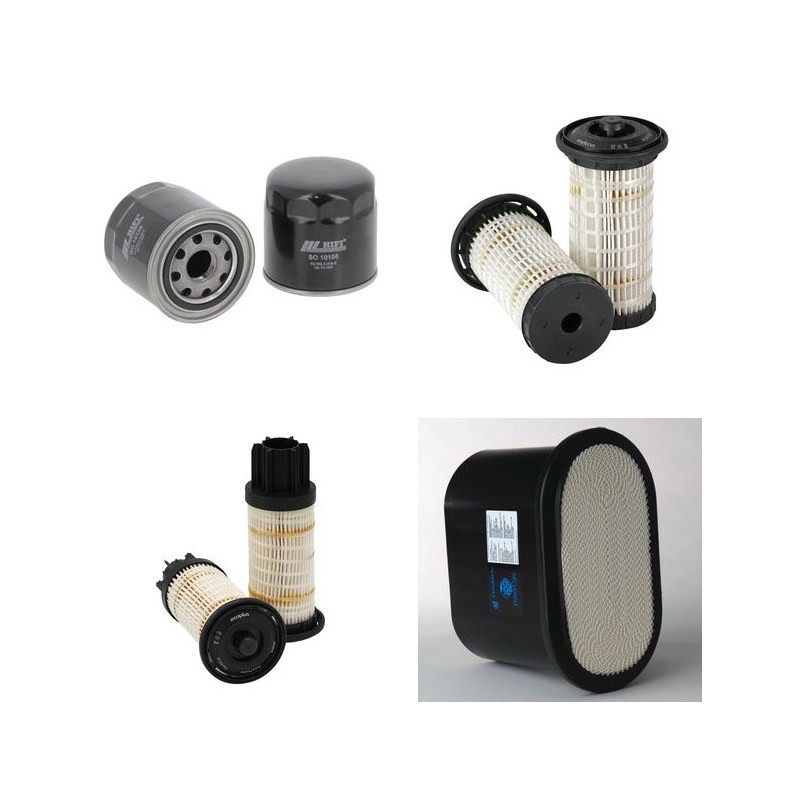Filter kit for Wacker DW60 (Power) Air Oil Fuel Filters with Perkins 854E Engine