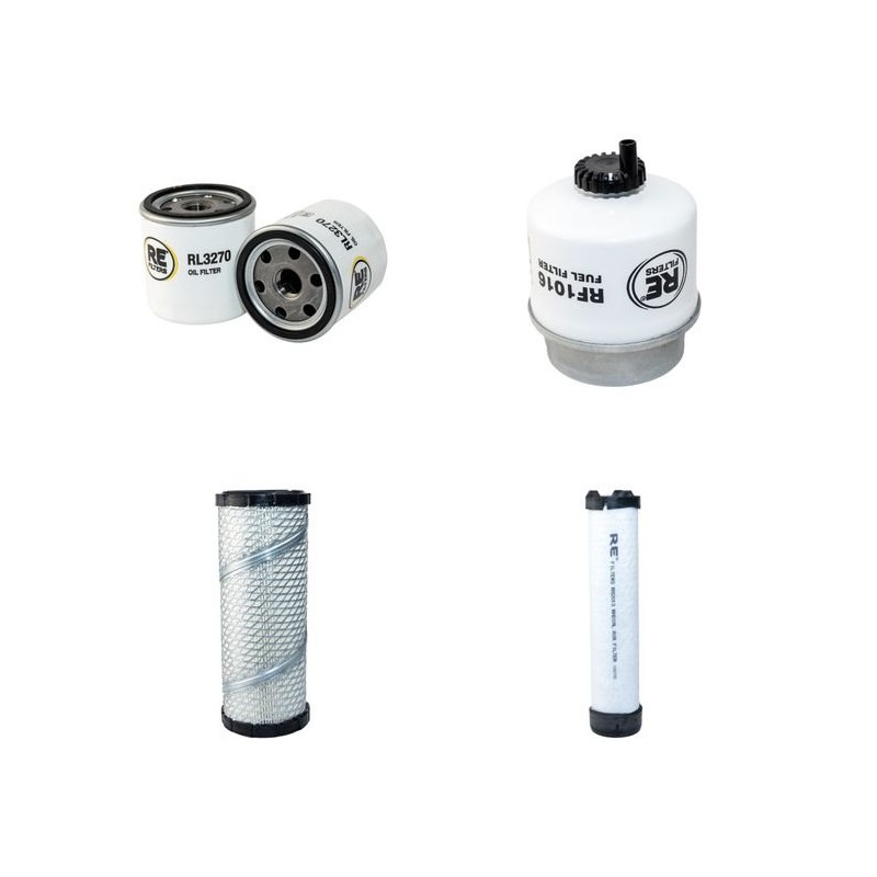 Filter kit for Wacker RD27-120 Air Oil Fuel Filters with Perkins 403 Engine