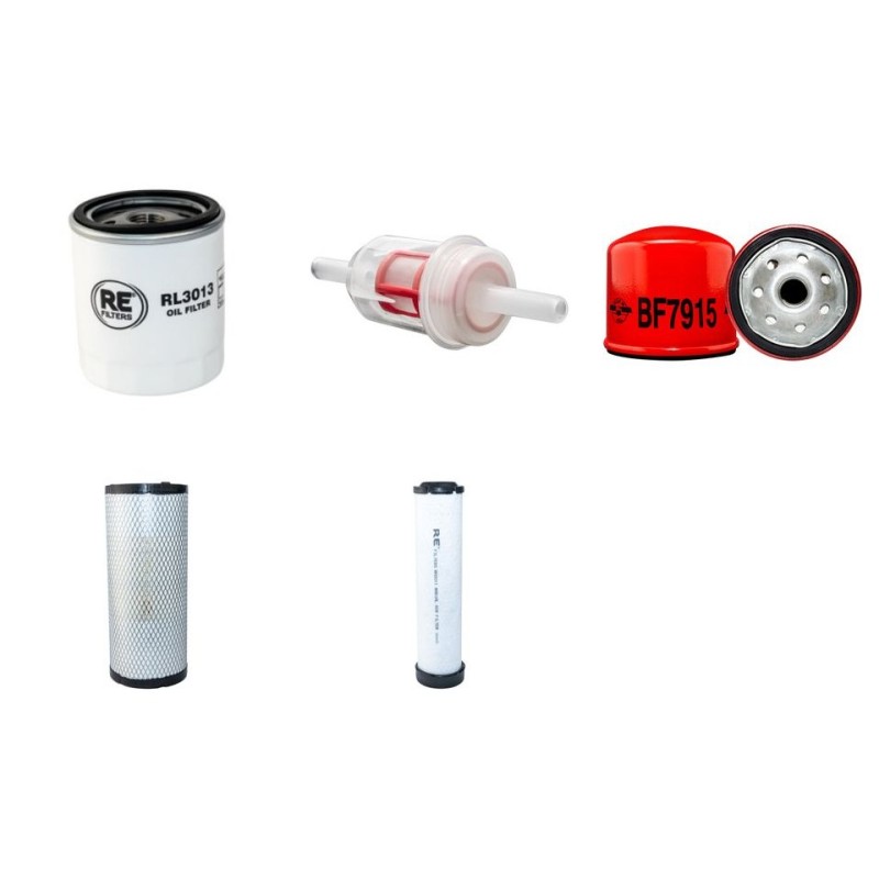 Filter kit for Wacker Neuson WL48 - Air, Oil, Fuel Filters