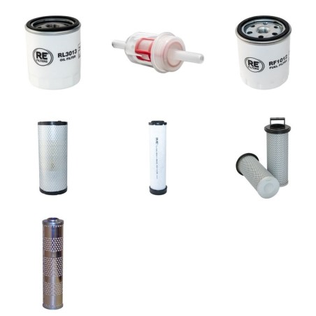 WACKER WL 55 Filter Service Kit w/Deutz BF4M2011 Eng.