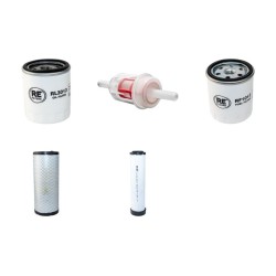 Filter kit for Wacker WL55 Air Oil Fuel Filters with Deutz BF4M2011 Engine