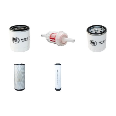 WACKER WL 55 Filter Service Kit Air Oil Fuel Filters w/Deutz BF4M2011 Eng.