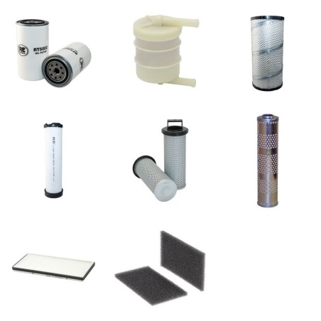 Wacker Neuson WL57 Filter Service Kit Perkins 1103C Engine