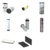 Filter kit for Wacker Neuson WL57 Perkins 1104D Engine