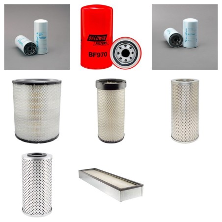 Filter kit suitable for CAT 936F with CAT Engine