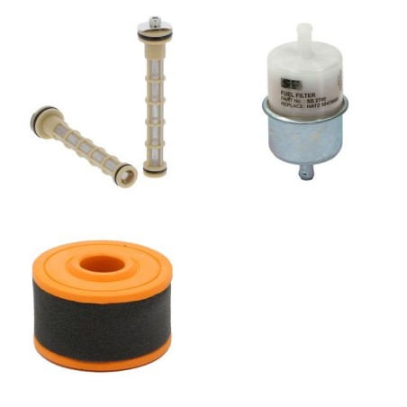WEBER SRX 75 DH Filter Service Kit w/HATZ 1B20 Eng.   YR  2010-