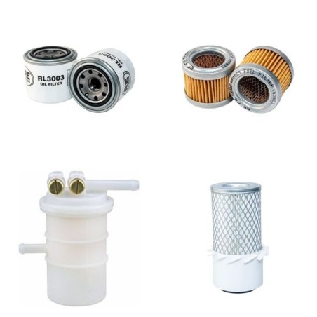 Weidemann 911 D/M Filter Service Kit - Air, Oil, Fuel Filters