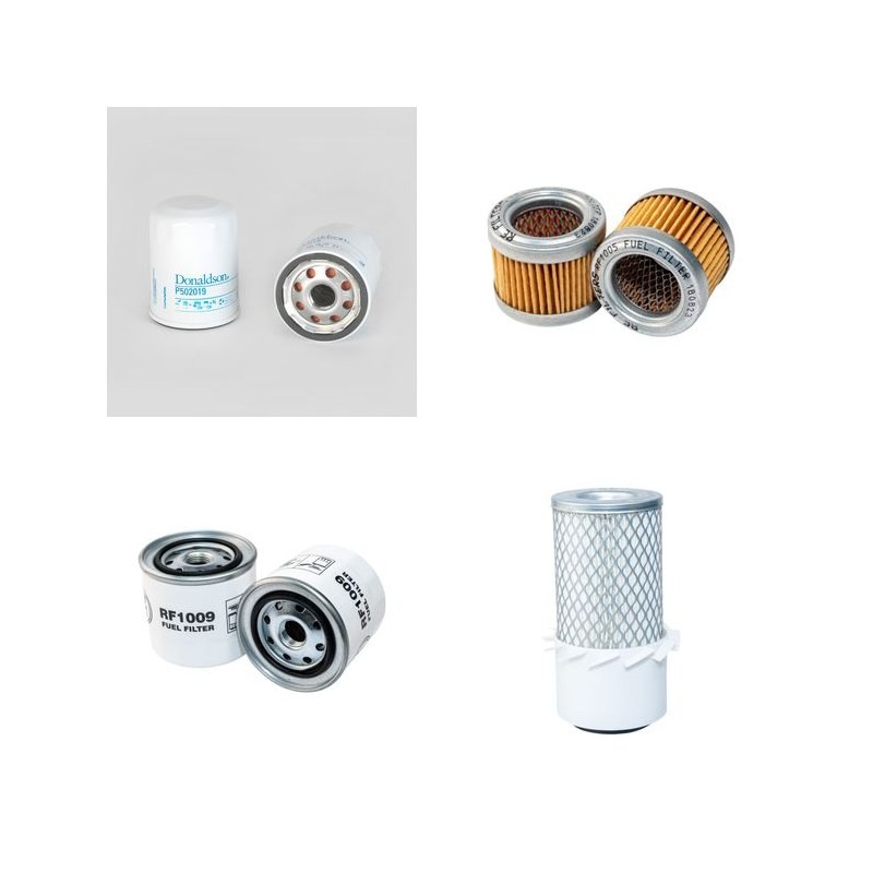 Weidemann 912 D/P Filter Service Kit - Air, Oil, Fuel Filters
