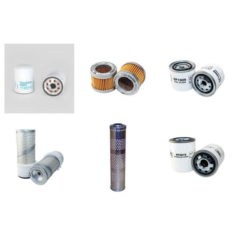 Weidemann 914 D/P Filter Service Kit - Air, Oil, Fuel Filters