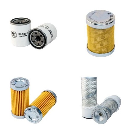 Weidemann 1050 D/M Filter Service Kit - Air, Oil, Fuel Filters