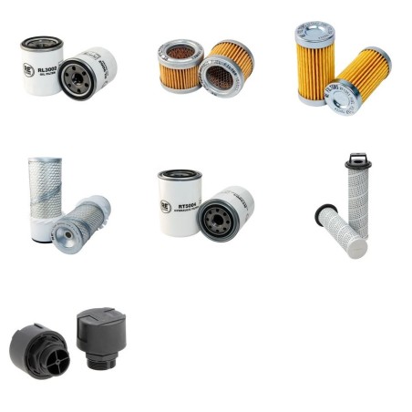 WEIDEMANN 1070 D/M Filter Service Kit w/Mitsubishi S4L2 Eng.