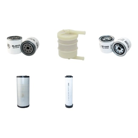 WEIDEMANN 1090 D/P Filter Service Kit Air Oil Fuel Filters w/Perkins Eng.