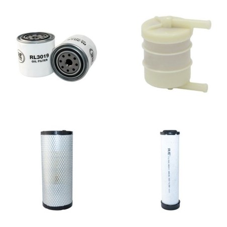 Weidemann 1094 D/P Filter Service Kit - Air, Oil, Fuel Filters