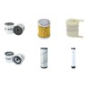 Weidemann 1230 P33  Filter Service Kit - Air, Oil, Fuel Filters