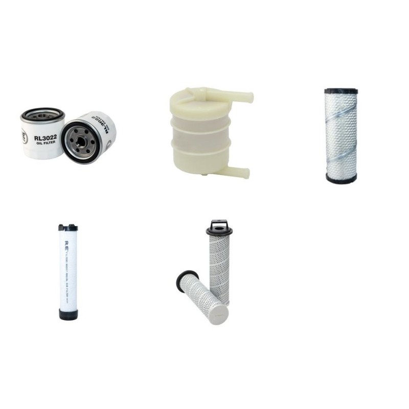 WEIDEMANN 1230 CX 35 Filter Service Kit w/Perkins 404C15 Eng.