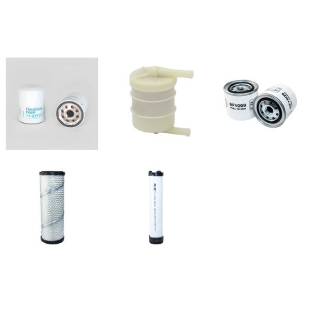 Weidemann 1240 P26  Filter Service Kit - Air, Oil, Fuel Filters