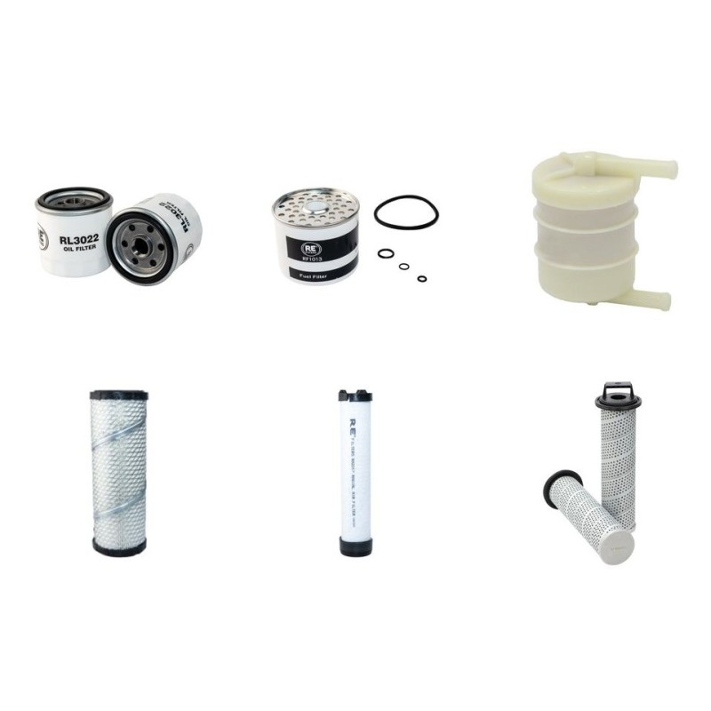 WEIDEMANN 1240 CX 35 (LP) Filter Service Kit w/Perkins 404C15 Eng.